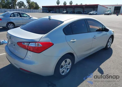 2015 Kia Forte Lx from USA, damaged, VIN KNAFK4A68F5420449